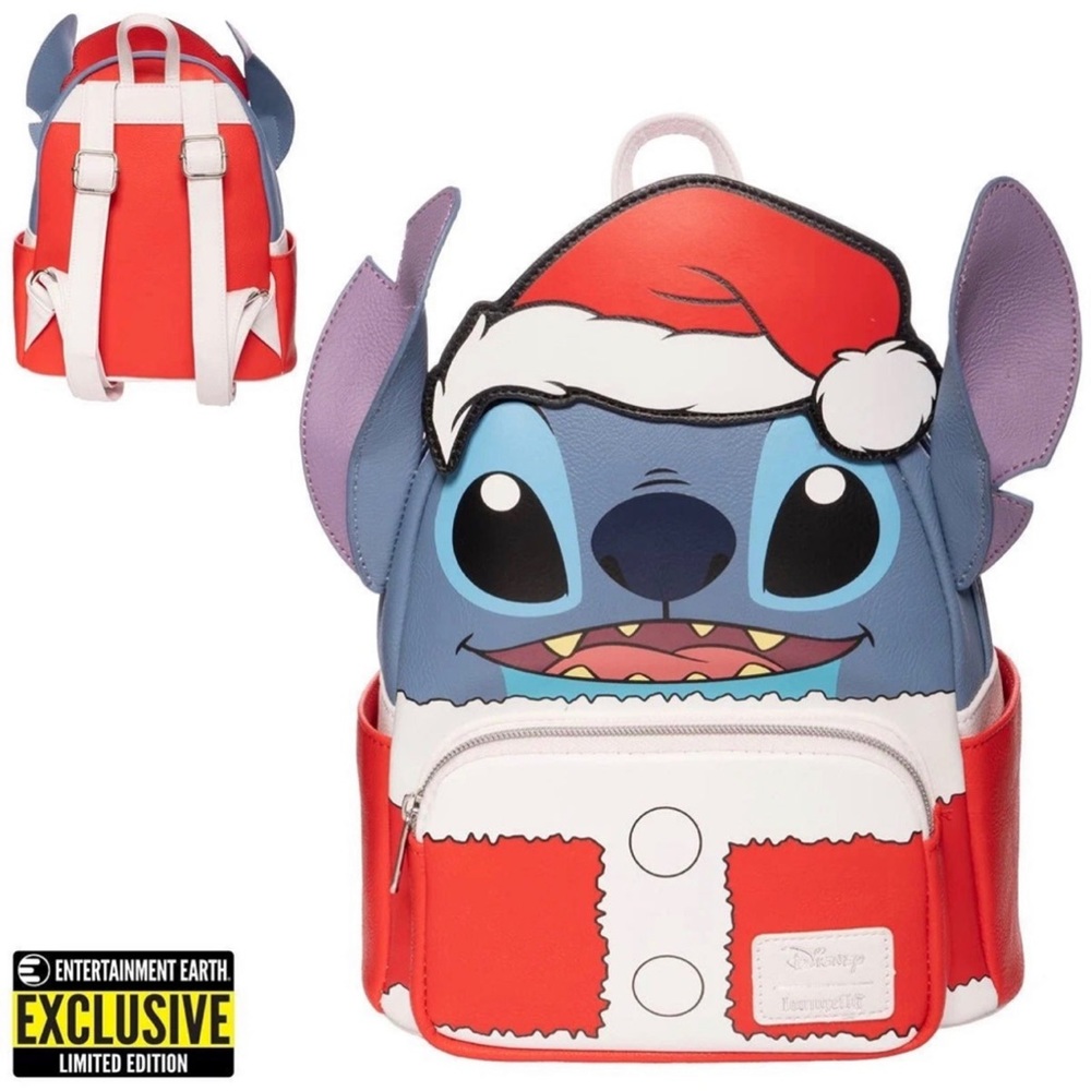 Stitch Santa Exclusive loungefly